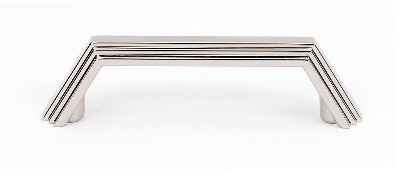 Alno A427-3-PN: 3" cc Nicole Cabinet Pull - Polished Nickel