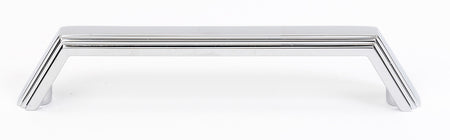 Alno A427-35-PC: 3-1/2" cc Nicole Cabinet Pull - Polished Chrome