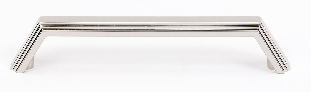 Alno A427-35-PN: 3-1/2" cc Nicole Cabinet Pull - Polished Nickel