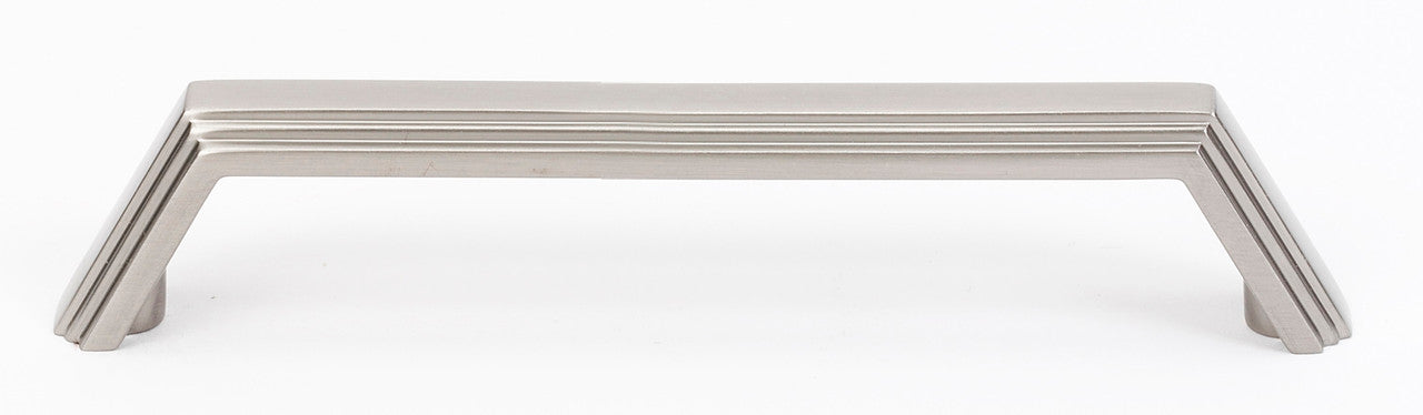 Alno A427-35-SN: 3-1/2" cc Nicole Cabinet Pull - Satin Nickel