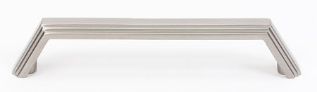 Alno A427-35-SN: 3-1/2" cc Nicole Cabinet Pull - Satin Nickel