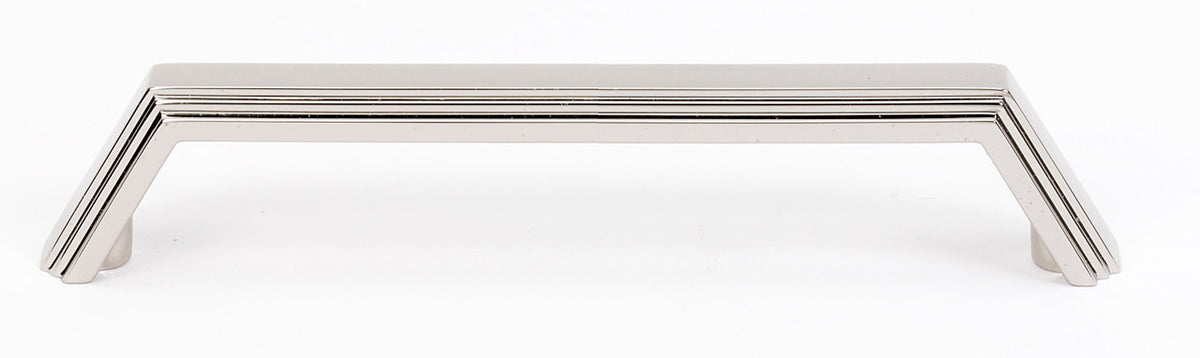 Alno A427-4-PN: 4" cc Nicole Cabinet Pull - Polished Nickel