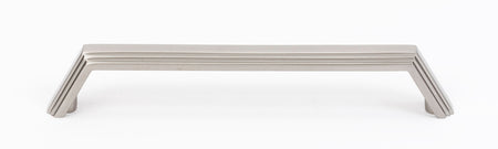 Alno A427-6-SN: 6" cc Nicole Cabinet Pull - Satin Nickel