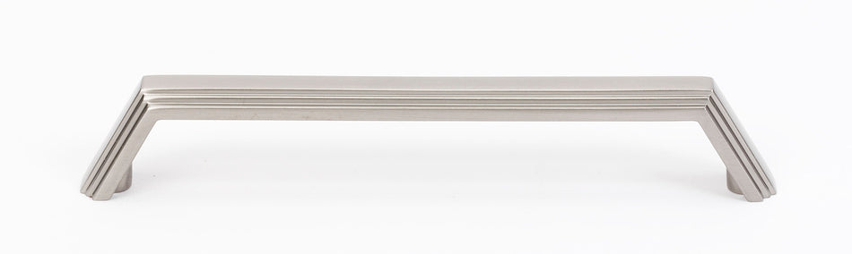 Alno A427-6-SN: 6" cc Nicole Cabinet Pull - Satin Nickel