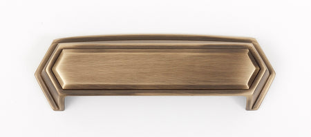 Alno A429-AEM: 4" cc Nicole Cup Cabinet Pull - Antique English Matte