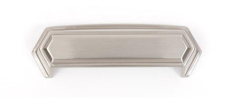 Alno A429-SN: 4" cc Nicole Cup Cabinet Pull - Satin Nickel