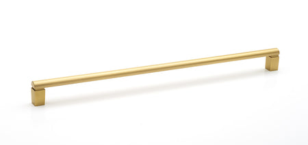 Alno A430-12-SB: 12" cc Vogue Cabinet Pull - Satin Brass