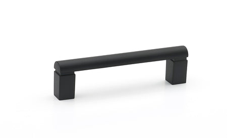 Alno A430-35-MB: 3-1/2" cc Vogue Cabinet Pull - Matte Black