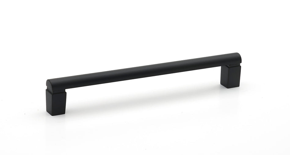 Alno A430-6-MB: 6" cc Vogue Cabinet Pull - Matte Black