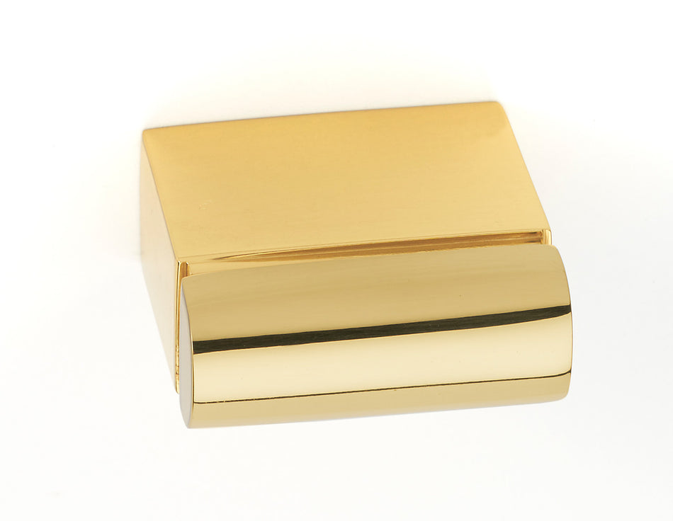 Alno A430-PB: 1" Vogue Cabinet Knob - Polished Brass