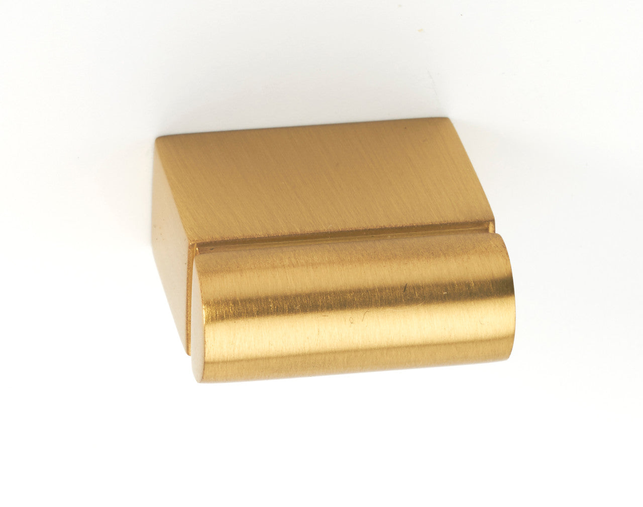 Alno A430-SB: 1" Vogue Cabinet Knob - Satin Brass