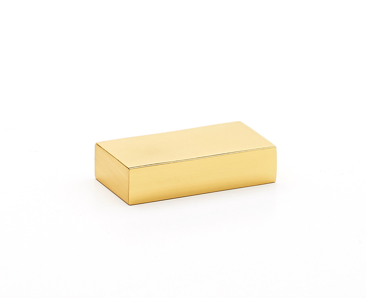 Alno A440-15-PB: 1-1/2" Tempo Cabinet Pull - Polished Brass