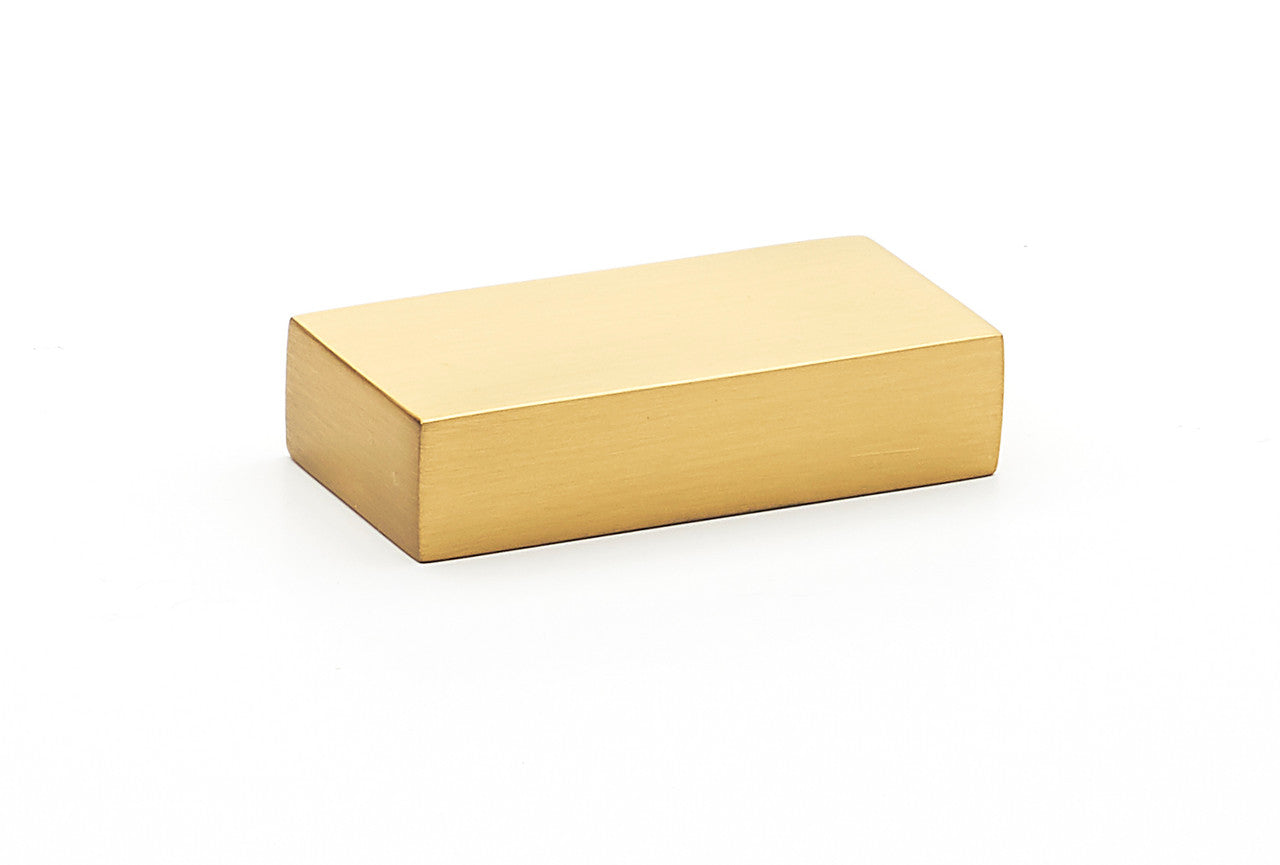 Alno A440-15-SB: 1-1/2" Tempo Cabinet Pull - Satin Brass