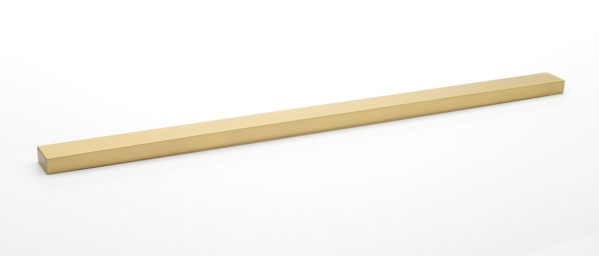 Alno A440-18-SB: 18" cc Tempo Cabinet Pull - Satin Brass