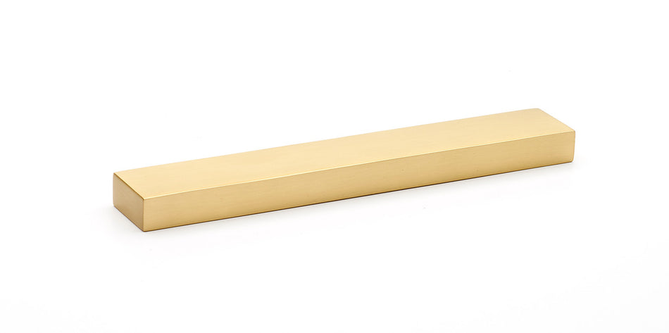 Alno A440-8-SB: 8" cc Tempo Cabinet Pull - Satin Brass