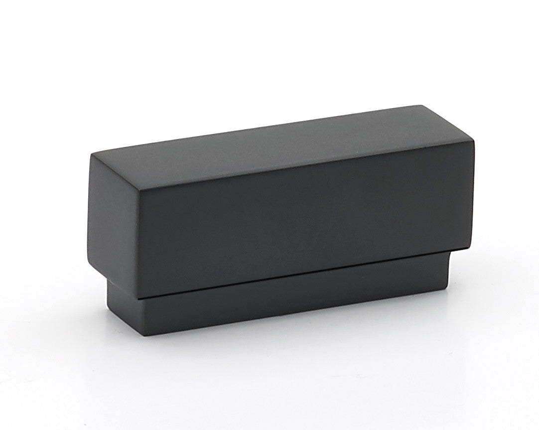 Alno A460-15-MB: 1-1/2" Simplicity Cabinet Pull - Matte Black