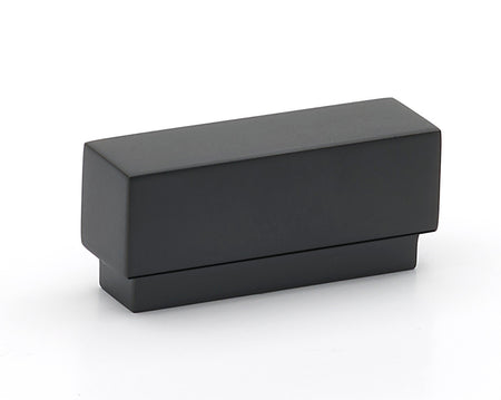 Alno A460-15-MB: 1-1/2" Simplicity Cabinet Pull - Matte Black