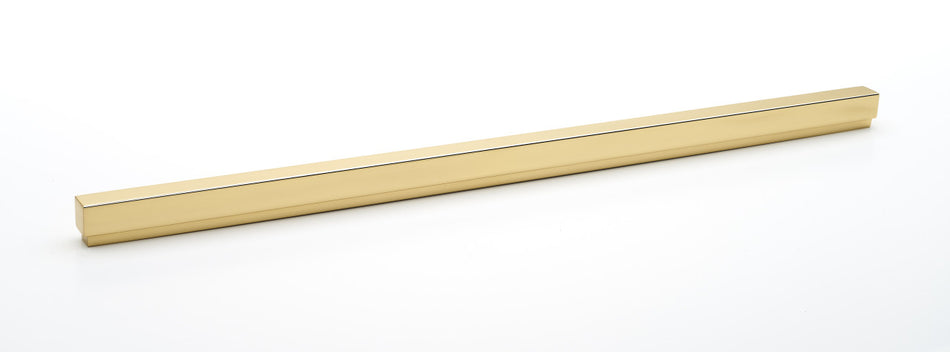 Alno A460-18-PB: 18" cc Simplicity Cabinet Pull - Polished Brass