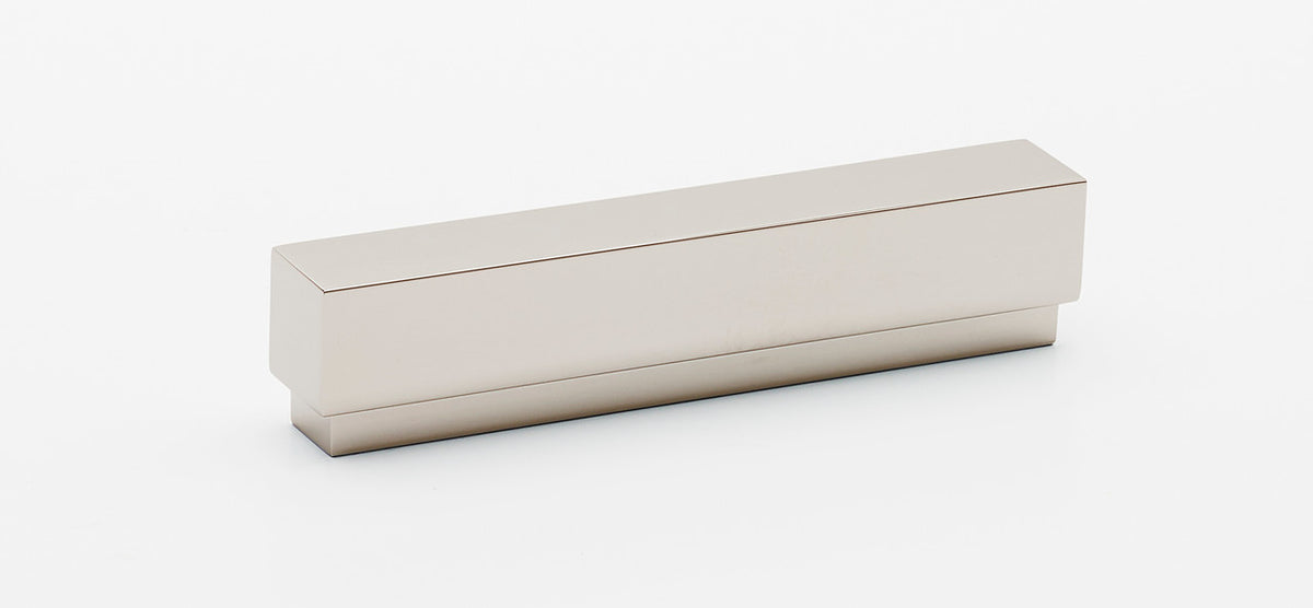 Alno A460-35-PN: 3-1/2" cc Simplicity Cabinet Pull - Polished Nickel