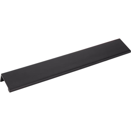 Elements A500-10MB: 114 mm cc Edgefield Edge Cabinet Pull - Matte Black