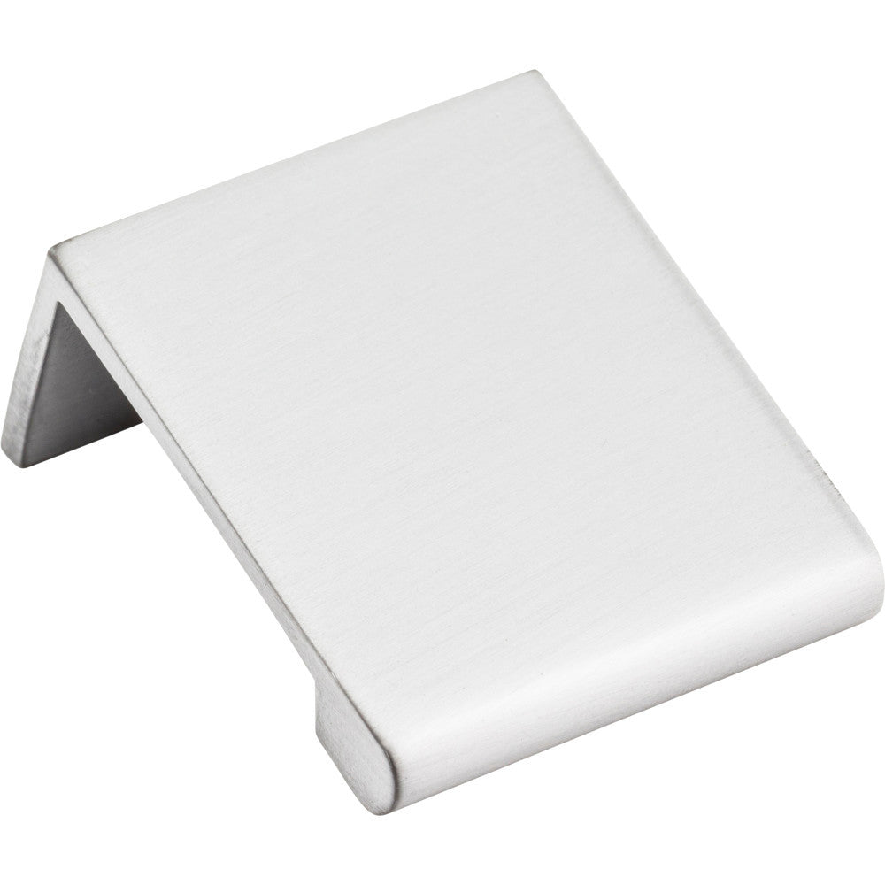 Elements A500-125BC: 16 mm cc Edgefield Edge Cabinet Pull - Brushed Chrome