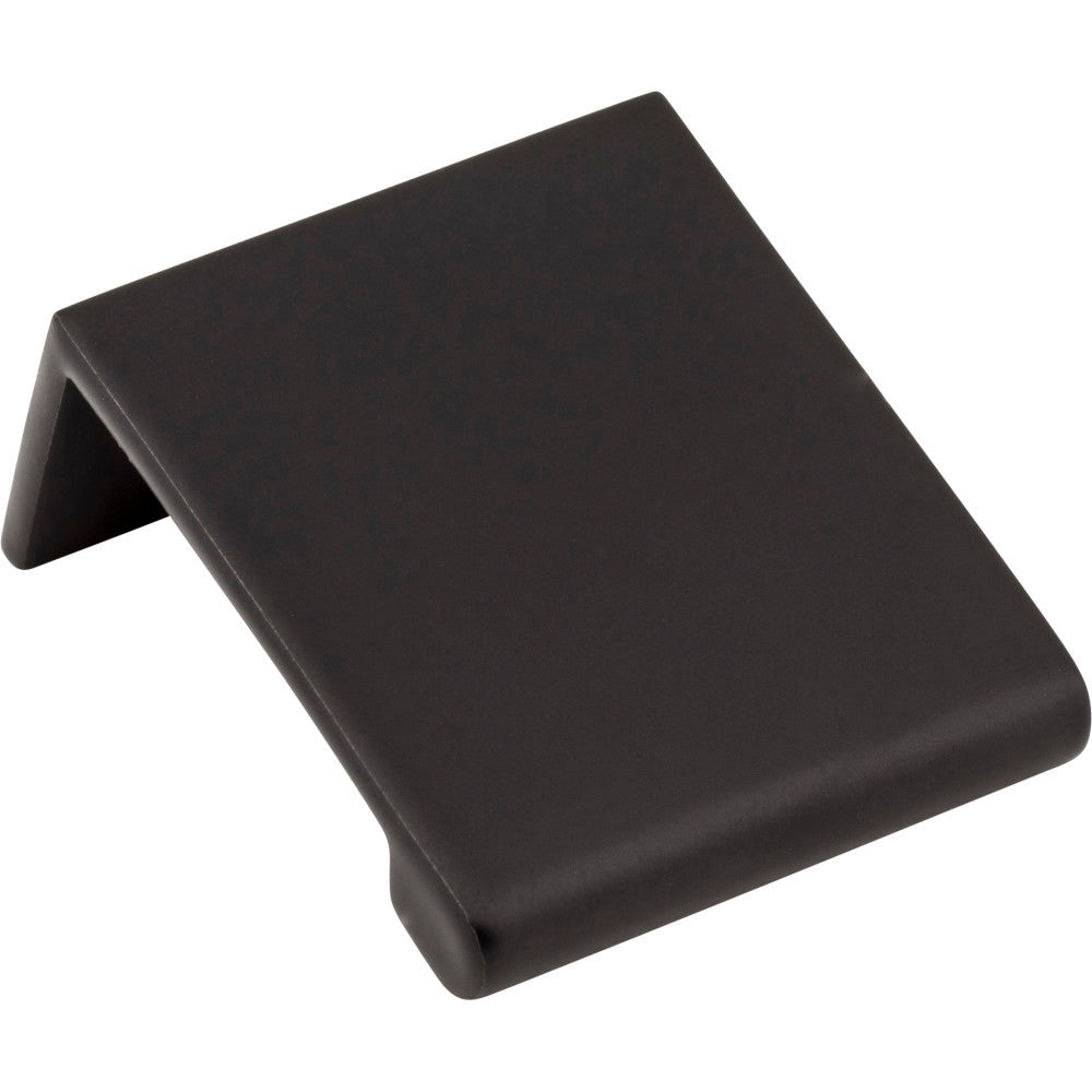 Elements A500-125MB: 16 mm cc Edgefield Edge Cabinet Pull - Matte Black
