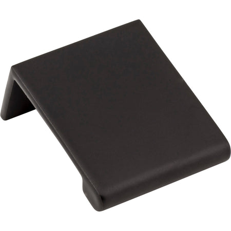 Elements A500-125MB: 16 mm cc Edgefield Edge Cabinet Pull - Matte Black