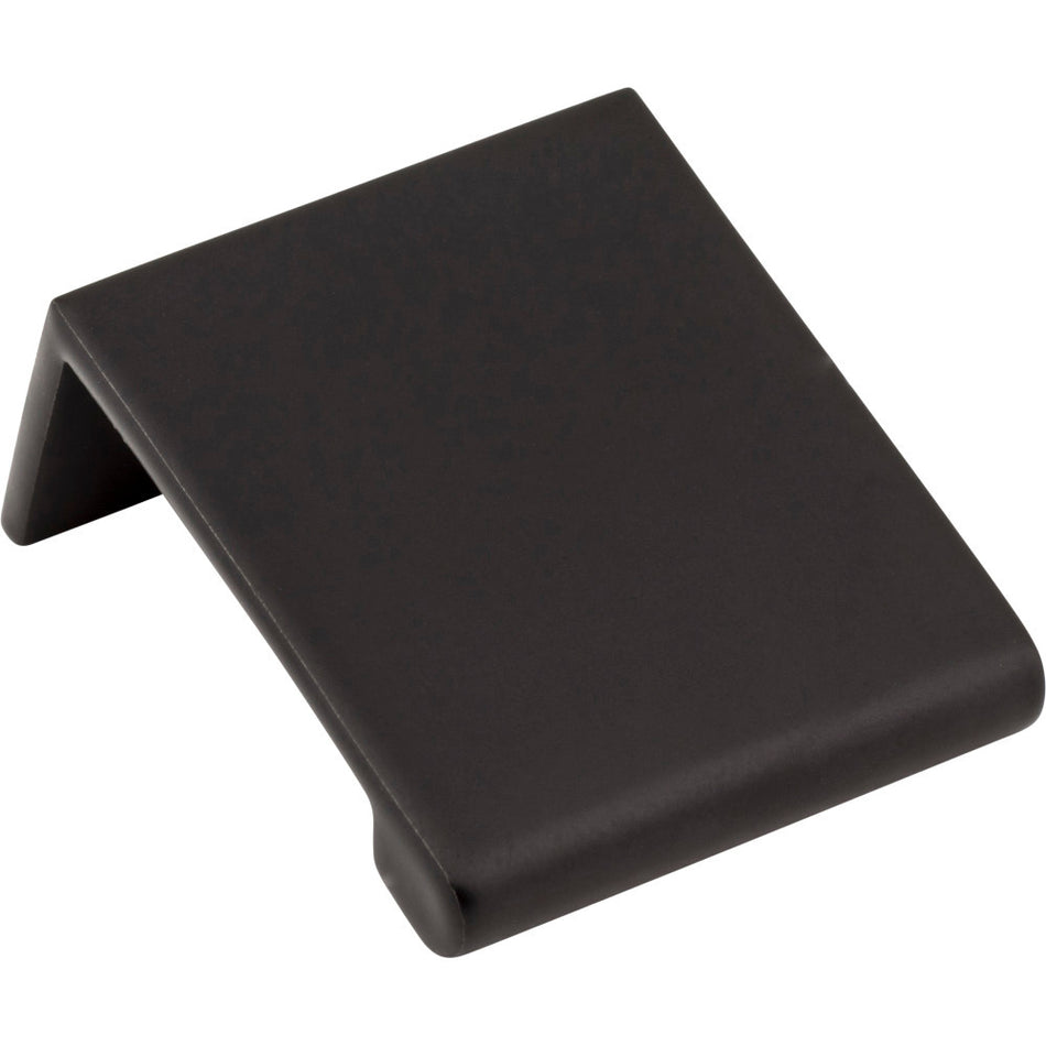 Elements A500-125MB: 16 mm cc Edgefield Edge Cabinet Pull - Matte Black