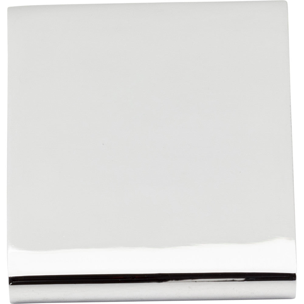 Elements A500-125PC: 16 mm cc Edgefield Edge Cabinet Pull - Polished Chrome