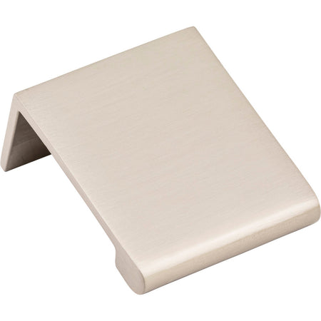 Elements A500-125SN: 16 mm cc Edgefield Edge Cabinet Pull - Satin Nickel