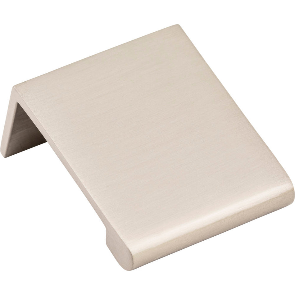 Elements A500-125SN: 16 mm cc Edgefield Edge Cabinet Pull - Satin Nickel