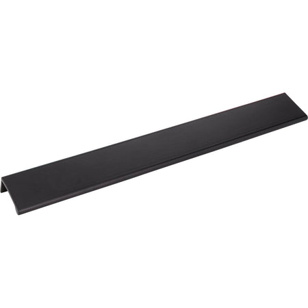 Elements A500-12MB: 90 mm cc Edgefield Edge Cabinet Pull - Matte Black