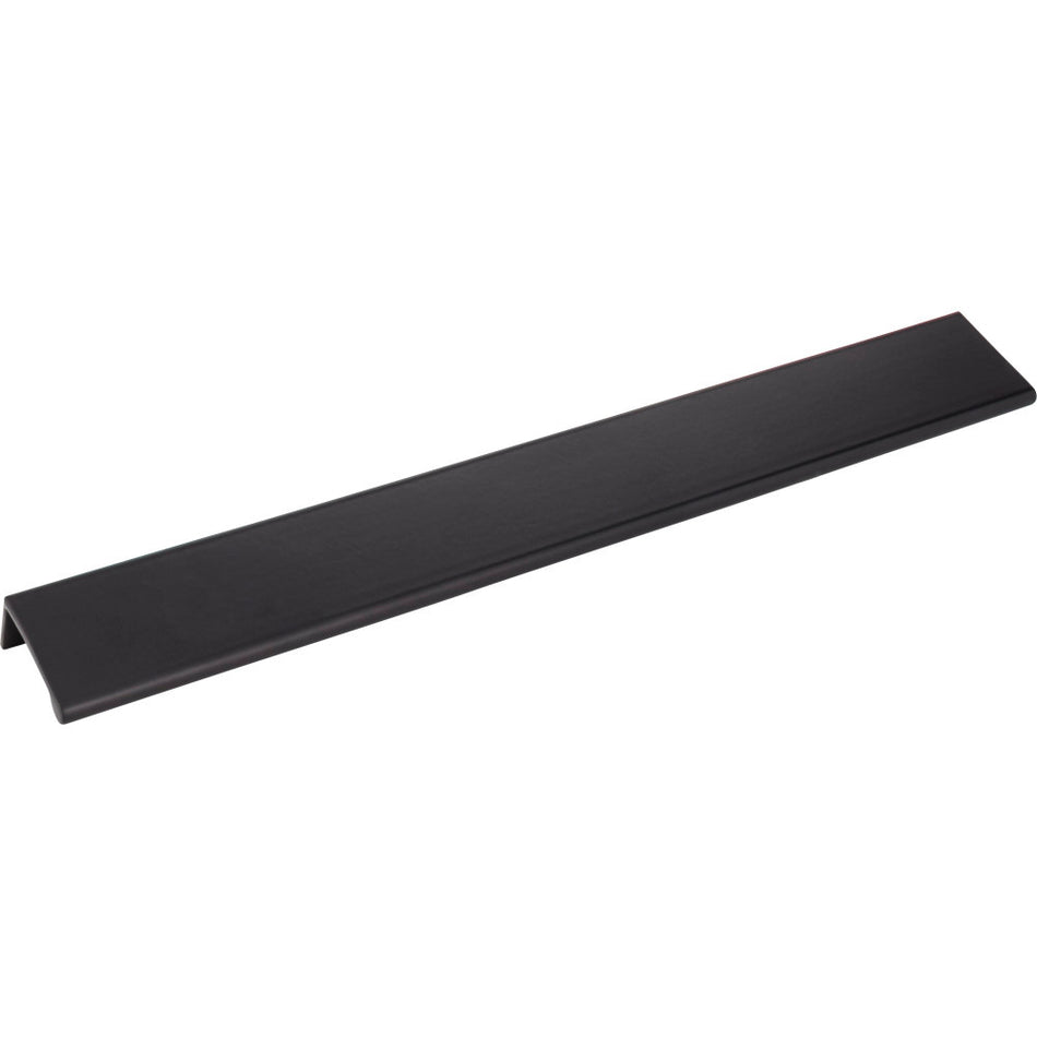 Elements A500-12MB: 90 mm cc Edgefield Edge Cabinet Pull - Matte Black