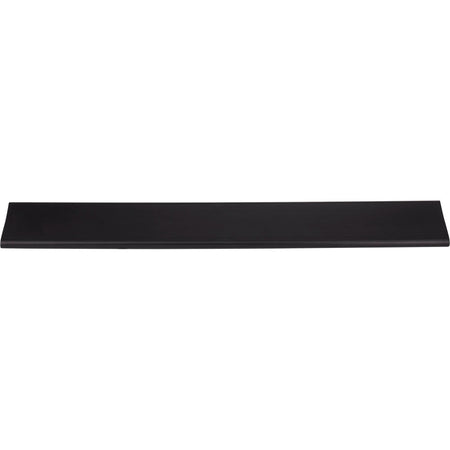 Elements A500-12MB: 90 mm cc Edgefield Edge Cabinet Pull - Matte Black