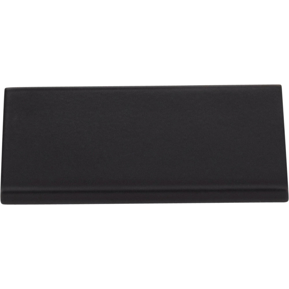 Elements A500-3MB: 60 mm cc Edgefield Edge Cabinet Pull - Matte Black