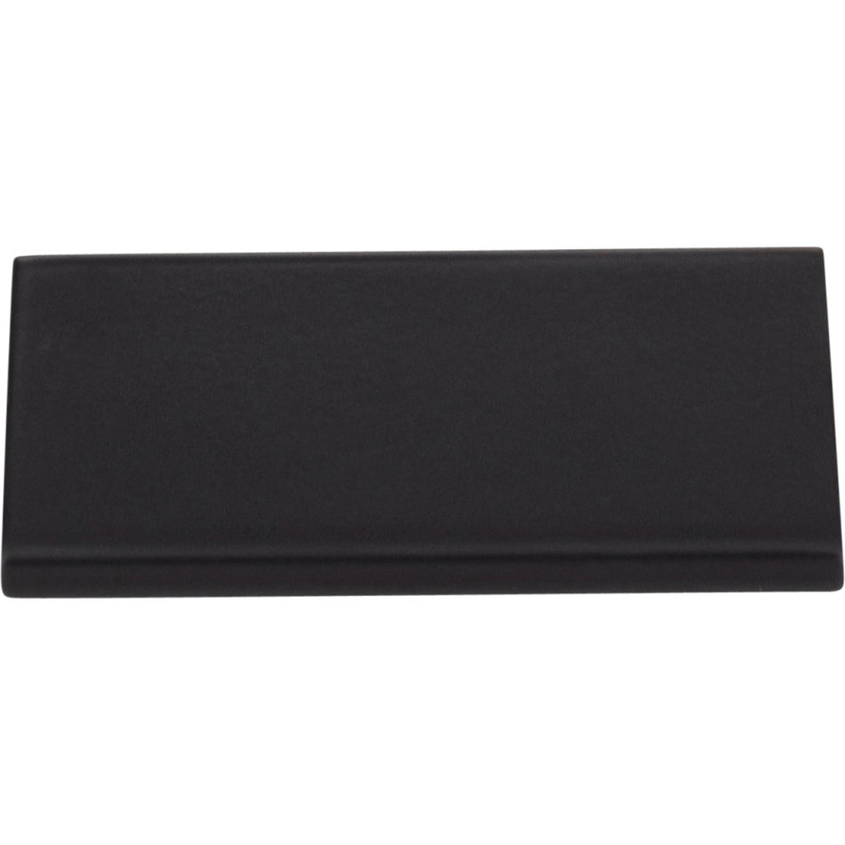 Elements A500-3MB: 60 mm cc Edgefield Edge Cabinet Pull - Matte Black