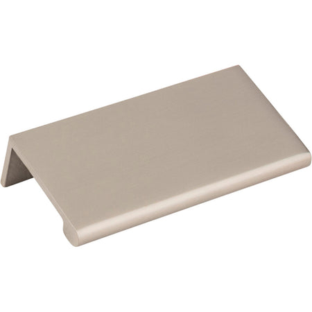 Elements A500-3SN: 60 mm cc Edgefield Edge Cabinet Pull - Satin Nickel