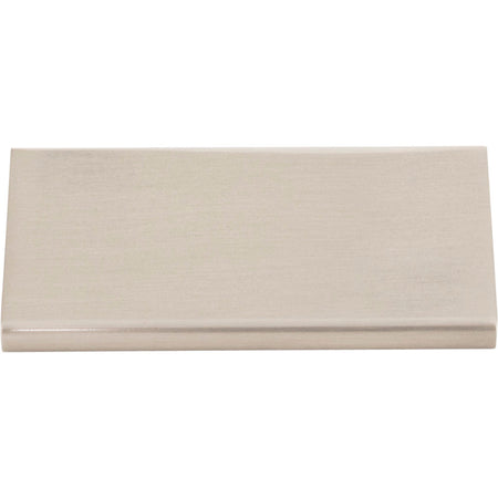 Elements A500-3SN: 60 mm cc Edgefield Edge Cabinet Pull - Satin Nickel