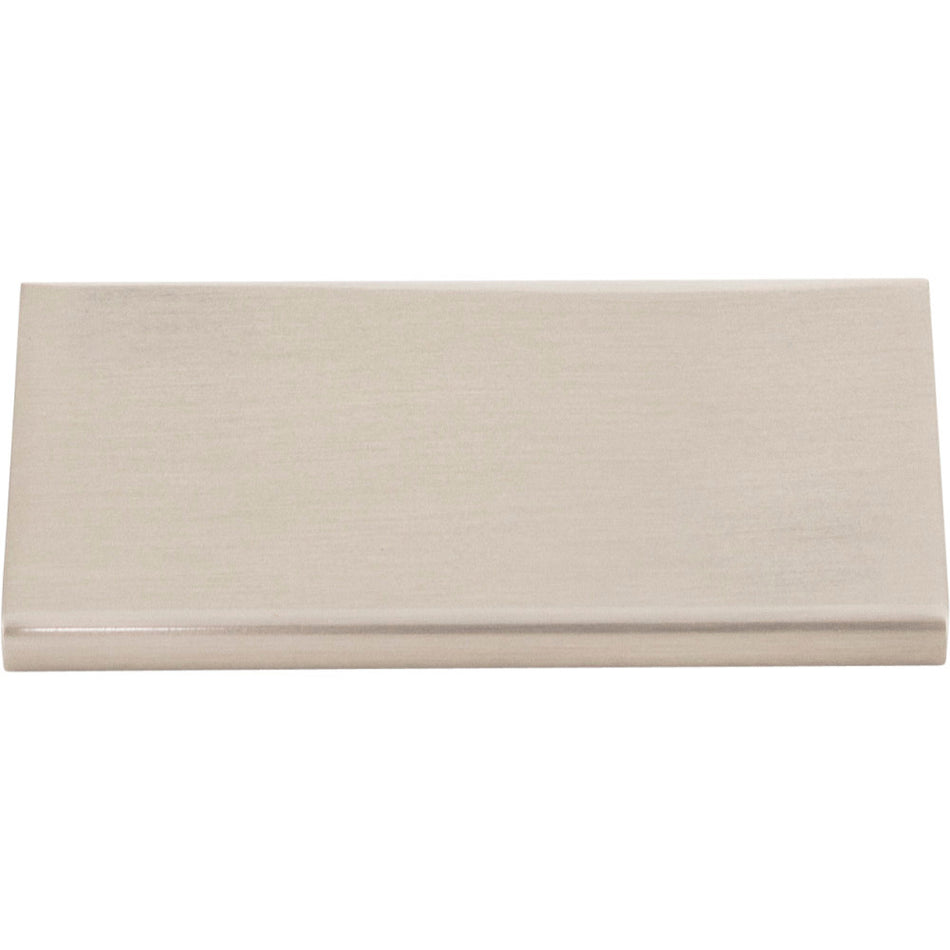 Elements A500-3SN: 60 mm cc Edgefield Edge Cabinet Pull - Satin Nickel