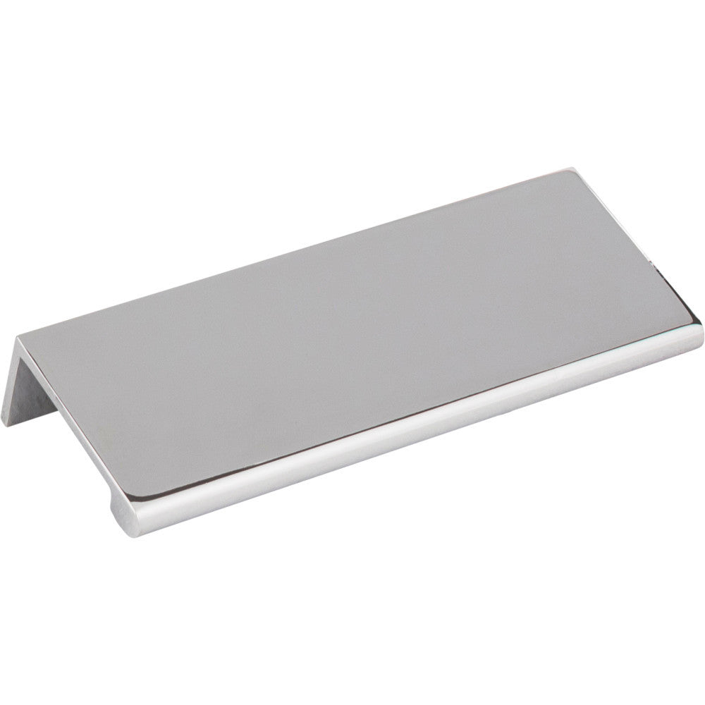 Elements A500-4PC: 76 mm cc Edgefield Edge Cabinet Pull - Polished Chrome