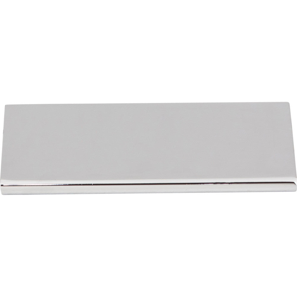Elements A500-4PC: 76 mm cc Edgefield Edge Cabinet Pull - Polished Chrome