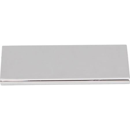 Elements A500-4PC: 76 mm cc Edgefield Edge Cabinet Pull - Polished Chrome