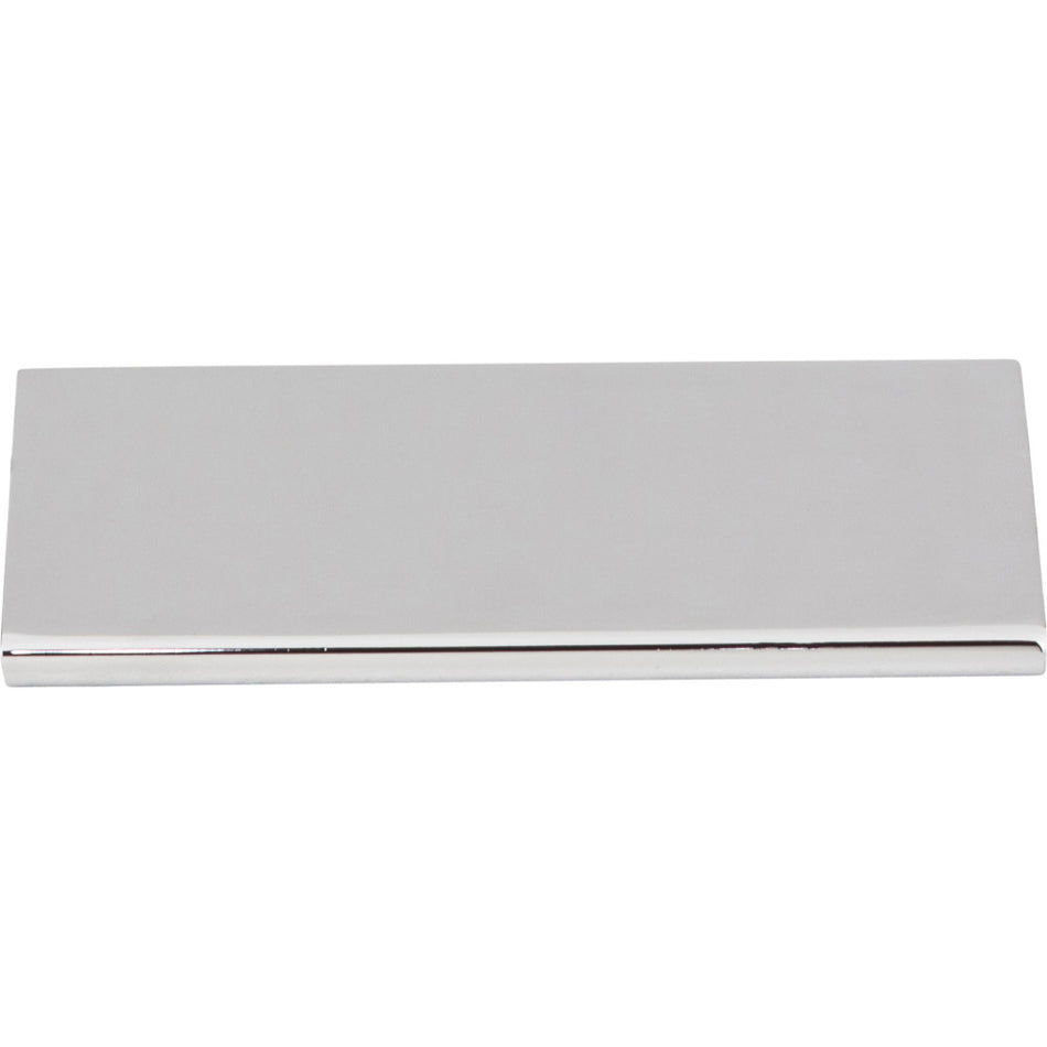 Elements A500-4PC: 76 mm cc Edgefield Edge Cabinet Pull - Polished Chrome