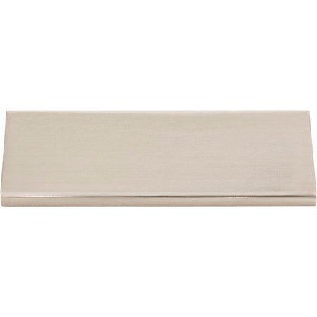 Elements A500-4SN: 76 mm cc Edgefield Edge Cabinet Pull - Satin Nickel