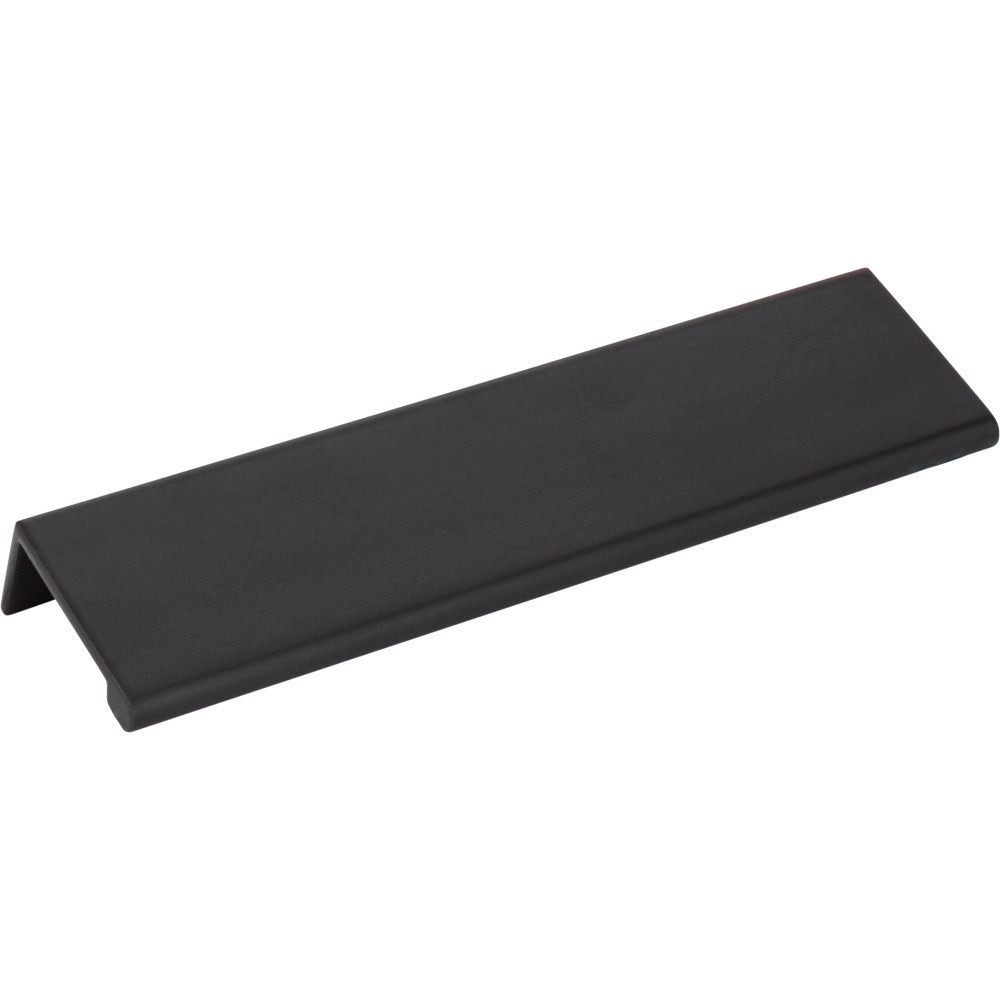 Elements A500-6MB: 127 mm cc Edgefield Edge Cabinet Pull - Matte Black