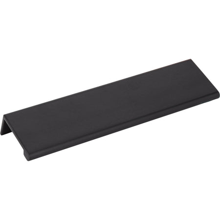 Elements A500-6MB: 127 mm cc Edgefield Edge Cabinet Pull - Matte Black