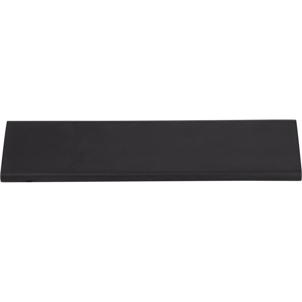 Elements A500-6MB: 127 mm cc Edgefield Edge Cabinet Pull - Matte Black