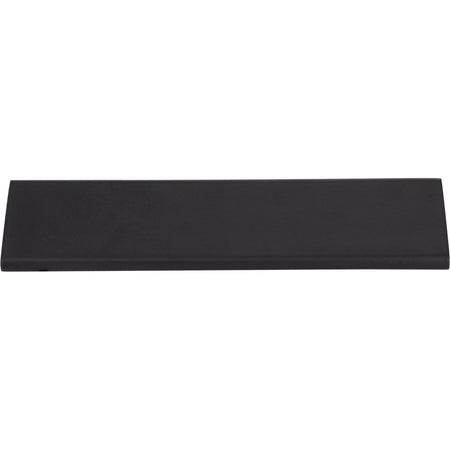 Elements A500-6MB: 127 mm cc Edgefield Edge Cabinet Pull - Matte Black
