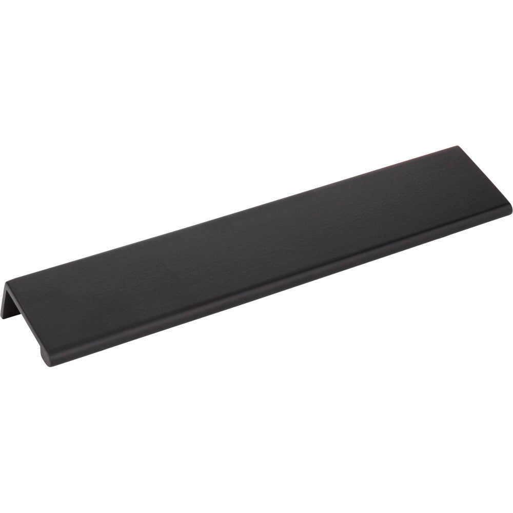 Elements A500-8MB: 90 mm cc Edgefield Edge Cabinet Pull - Matte Black