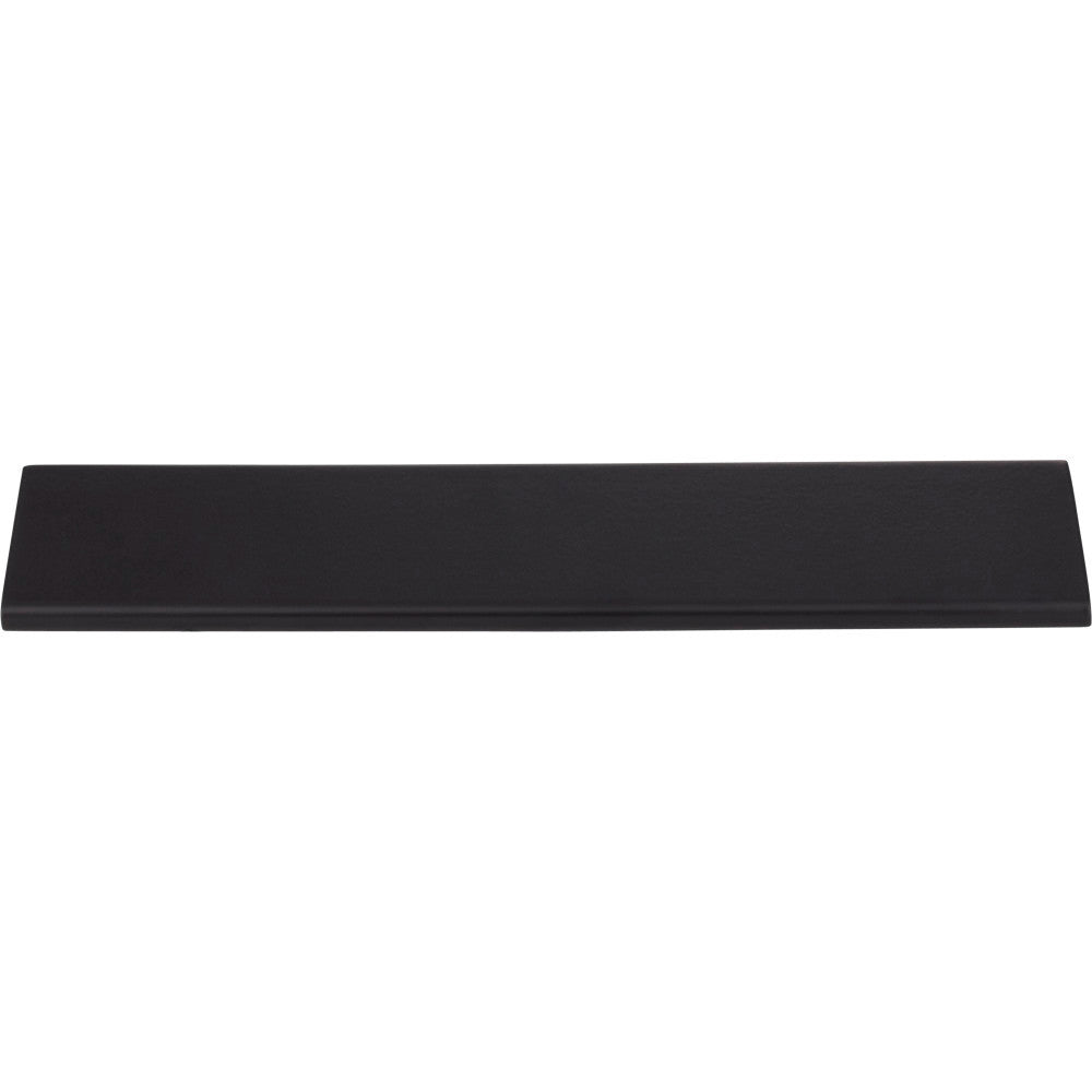 Elements A500-8MB: 90 mm cc Edgefield Edge Cabinet Pull - Matte Black